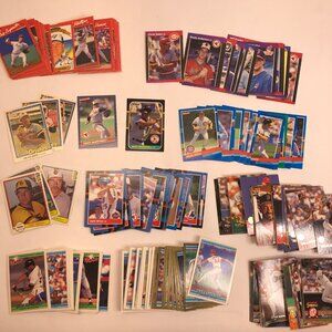 Lot of 312 Donruss Leaf Baseball Cards‎ 1981-1994